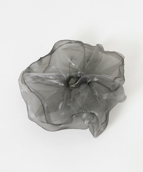 URBAN RESEARCH（アーバンリサーチ）の「decor『デコール』　B Chou Chou（ヘアゴム・レディース・シアーBLACK/BLACK/MILK/シアーGRAY・-）」の18枚目の写真