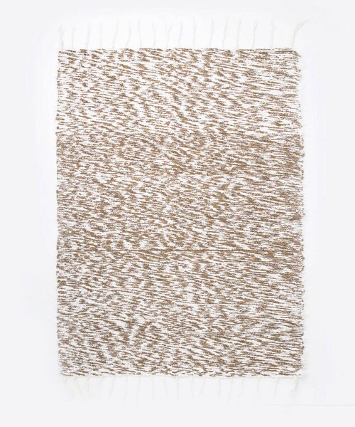 URBAN RESEARCH DOORS(アーバンリサーチドアーズ)の「『別注』JARAPA×DOORS LIVING PRODUCTS ミックスラグ 140×200(インテリア雑貨・メンズ・BRN×WHT/BLU×WHT・M)」の12枚目の写真