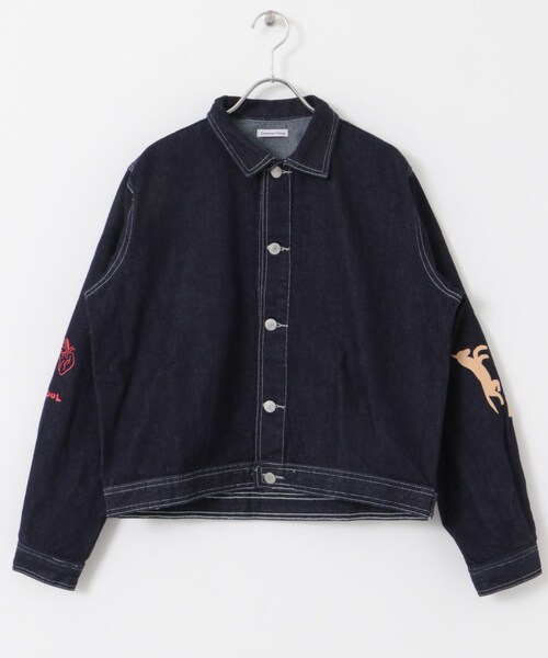 URBAN RESEARCH DOORS(アーバンリサーチドアーズ)の「Common Noun norahi デニムジャケット(デニムジャケット・レディース・Indigo/Light blue・M)」の3枚目の写真