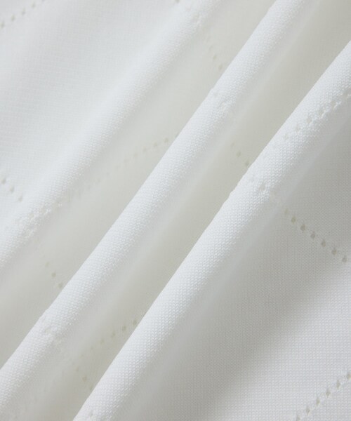 ROPE'(ロペ)の「【ECO】ダイヤ柄ニットベスト(ベスト・レディース・ホワイト/ブルー・L/M/S)」の18枚目の写真