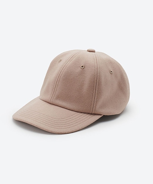 ADAM ET ROPE'（アダムエロペ）の「【J'aDoRe限定】【KIJIMA TAKAYUKI(キジマ タカユキ)】LAMB MELTON 6PANEL CAP（キャップ・レディース・ブラック/ダークブラウン/ベージュ/ライトグリーン・F）」の3枚目の写真