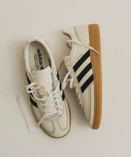 ADAM ET ROPE'（アダムエロペ）の「【adidas Originals for ADAM ET ROPE'】HANDBALL SPEZIAL AER（スニーカー・メンズ・ホワイト・25.5/26.0/26.5/27.0/27.5/28.0/28.5/29.0/30.0）」の11枚目の写真