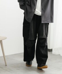 SENSE OF PLACE by URBAN RESEARCH（センスオブプレイスバイアーバンリサーチ）の「デニムカーゴパンツ（デニムパンツ・メンズ）」