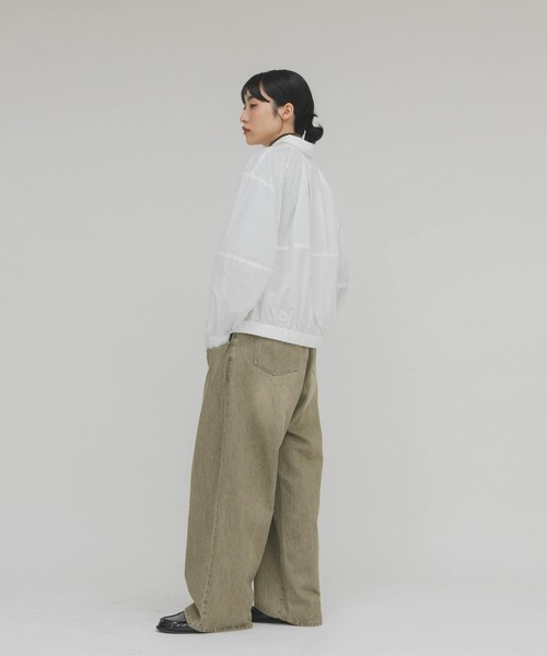 KBF（ケイビーエフ）の「コクーンフォルムシャツ（シャツ/ブラウス・レディース・OFF/BLUEst/CHARCOALst・One）」の19枚目の写真