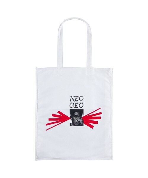 bonjour records(ボンジュールレコーズ)の「RYUICHI SAKAMOTO Archive Collection Tote Bag "NEO GEO"(トートバッグ・レディース・ホワイト・F)」の8枚目の写真