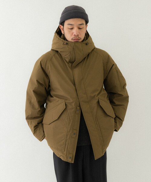 EKAL（エカル）の「nanamica　GORE-TEX Down Coat（その他アウター・メンズ・Navy/Wet Sand/Khaki Grn/Black・S/M/L）」の15枚目の写真