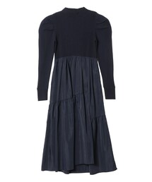 ELENDEEK | WRAP TIERED F&F OP(ワンピース)