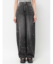 EMODA | ペインティングライクルーズジーンズ(デニムパンツ)