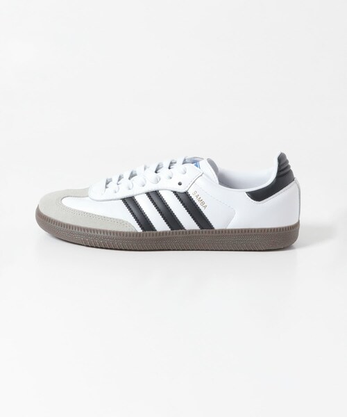 URBAN RESEARCH DOORS（アーバンリサーチドアーズ）の「adidas　SAMBA OG（スニーカー・レディース・フットウェアホワイト/コアブラック・23.5/24/24.5/25）」の3枚目の写真