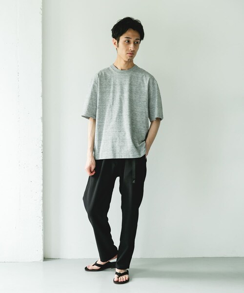 URBAN RESEARCH DOORS(アーバンリサーチドアーズ)の「『別注』Gramicci for DOORS Linen Like Trouser(その他パンツ・メンズ・NATURAL/BLUE GRAY/MOCHA/INK BLACK・S/M/L)」の22枚目の写真