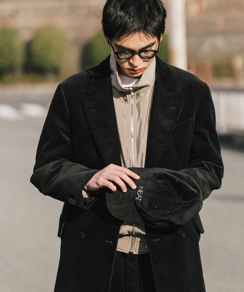 URBAN RESEARCH（アーバンリサーチ）の「HERILL　Silknylontaffeta jacket（ブルゾン・メンズ・Beige/Black・2/3）」の13枚目の写真