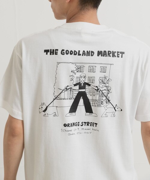 THE GOODLAND MARKET（ザグッドランドマーケット）の「ザ グッドランド マーケット　TGM T-SHIRTS by ナガシまモモA（Tシャツ/カットソー・メンズ・PURPLE/BLACK・M/L）」の9枚目の写真