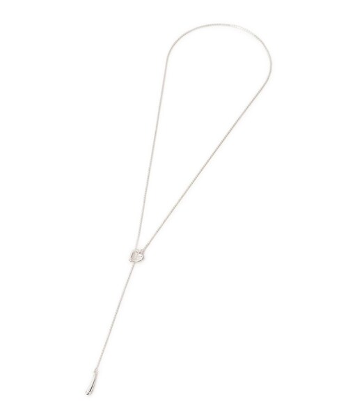 VIS（ビス）の「ハートポイントチェーンYネックレス（ネックレス・レディース・ゴールド/シルバー・F）」の14枚目の写真