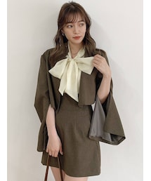 dazzlin | ショートスリーブジップジャケット(その他アウター)