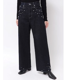 MERCURYDUO | 【追加生産】パールデニムパンツ(デニムパンツ)