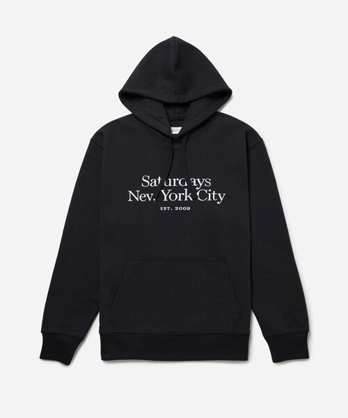 Saturdays NYC（サタデーズ ニューヨークシティ ）の「DITCH MILLER STANDARD HOODIE（スウェット・レディース・ブラック/グレー・L/M/S/XL/XS）」の6枚目の写真