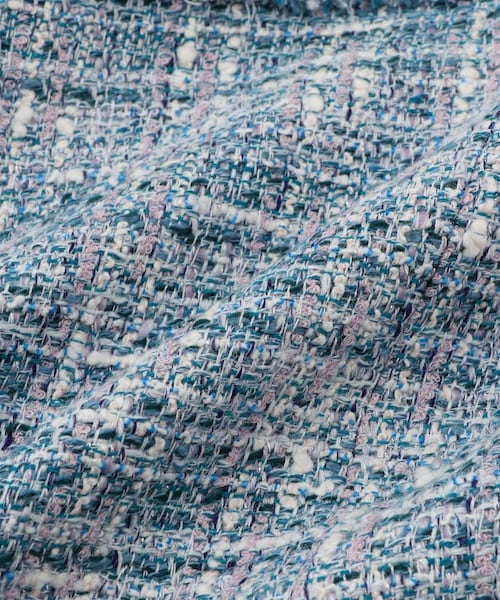 ROPE'（ロペ）の「【Masaco Teranishi（マサコテラニシ）】× moi salon et rope EXCLUSIVE EDITION TWEED GILET｜ジレ（ベスト・レディース・ホワイト系/サックス・F）」の11枚目の写真