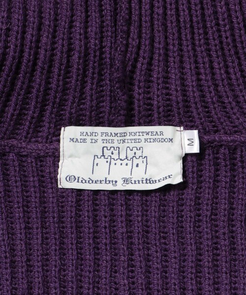 URBAN RESEARCH（アーバンリサーチ）の「『別注』OLDDERBY KNITWEAR×UR　Open Front Hoodie（カーディガン/ボレロ・レディース・MUSGO/PURPURA/NIEBLA・FREE）」の16枚目の写真