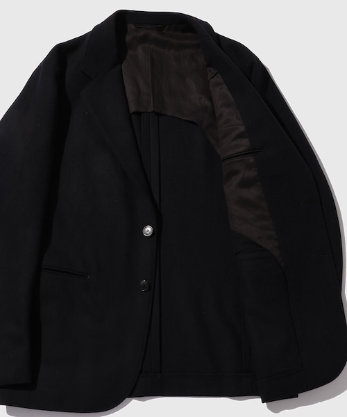 ADAM ET ROPE'（アダムエロペ）の「【HEUGN/ユーゲン】Steve Flannel 2B（テーラードジャケット・メンズ・ネイビー・1/2/3/4）」の15枚目の写真