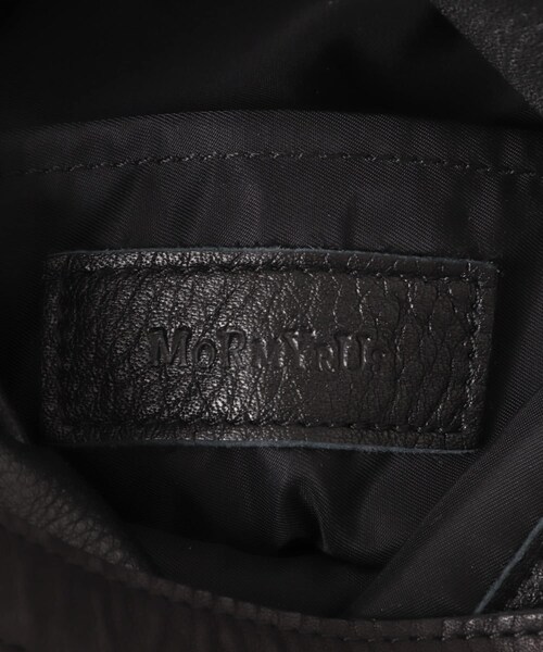 かぐれ（カグレ）の「MORMYRUS　ワンハンドルドローストリングバッグ（その他雑貨・レディース・BLACK・FREE）」の7枚目の写真