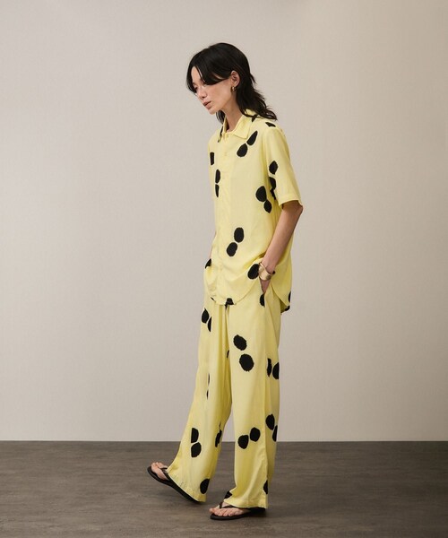 ADAM ET ROPE'（アダムエロペ）の「【J'aDoRe・店舗限定】【SUKU HOME（スクホーム）】SUMMER NIGHT / サマーナイトパジャマ（ルームウェア/パジャマ・レディース・ホワイト系/クリーム系・S）」の10枚目の写真