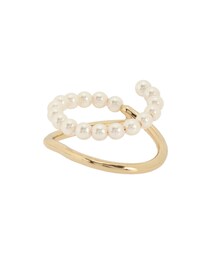 LAGUNAMOON | フェイクパールドッキングフォルムリング(リング)