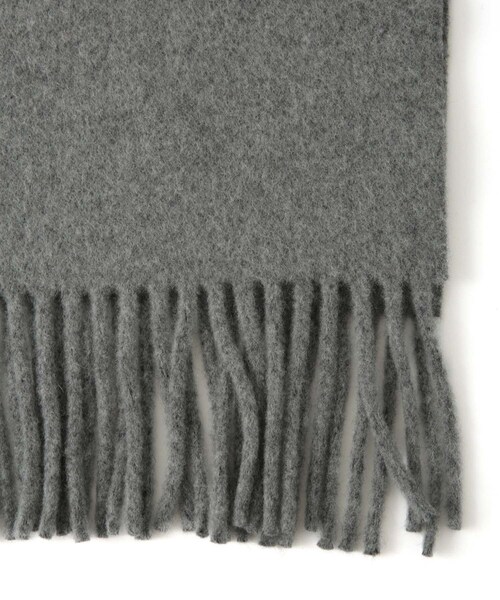 ADAM ET ROPE'(アダムエロペ)の「【MAGNIBERG(マグニバーグ)】BOLD SCARF(マフラー・レディース・グレー/モスグリーン・F)」の11枚目の写真