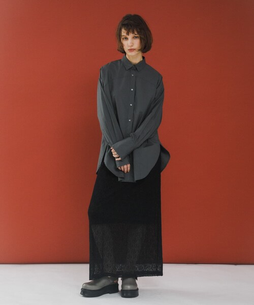 LAATO（ラート）の「loose shirts（シャツ/ブラウス・レディース・ミスト/シャドウ/スプリング・Free）」の8枚目の写真