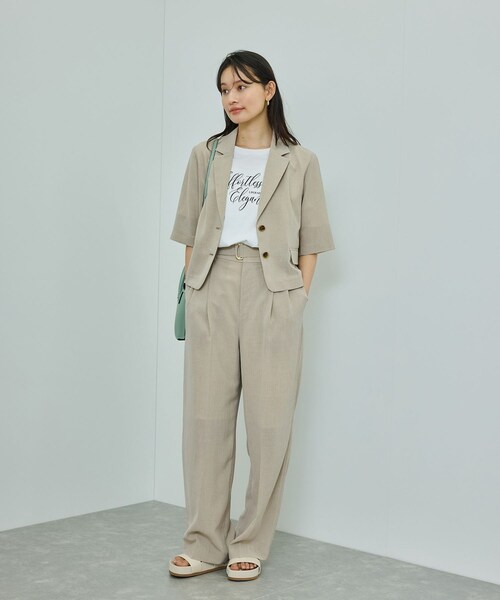 ROPE'（ロペ）の「プリントＴシャツ/イージーケア（Tシャツ/カットソー・レディース・ホワイト/ホワイト系・F）」の20枚目の写真