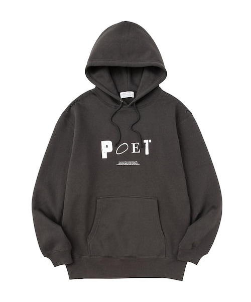 bonjour records(ボンジュールレコーズ)の「POET MEETS DUBWISE/ポエトミーツダブワイズ POET Hoodie(パーカー・レディース・ブラック/グレー/オリーブ・L/M/XL)」の5枚目の写真