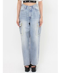 EMODA | アウトポケットワイドジーンズ(デニムパンツ)