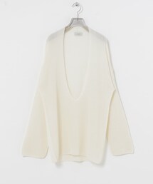 URBAN RESEARCH | Nomat　DEEP V WIDE KNIT(ニット/セーター)