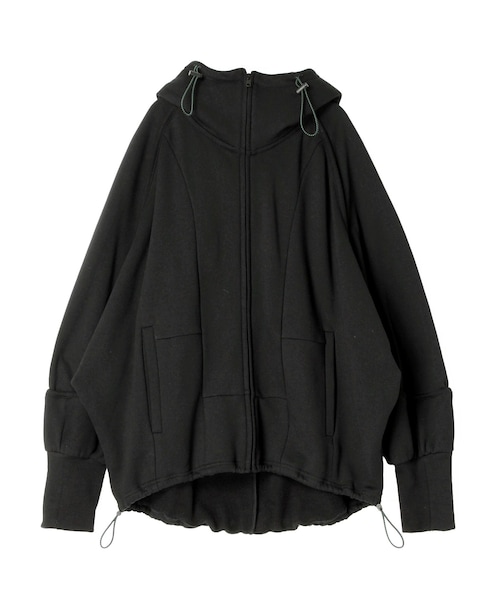 UN3D.（アンスリード）の「CURVE LINE ZIP PARKA【セットアップ着用