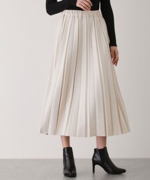 Jayro（ジャイロ）の「カットスエードプリーツスカート（スカート・レディース）」