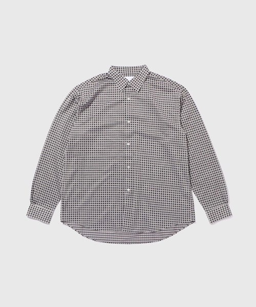 ADAM ET ROPE'（アダムエロペ）の「【KANEMASA FIL./カネマサフィル】36G Modest Check Shirt（シャツ/ブラウス・メンズ・ホワイト/グリーン・L/M）」の2枚目の写真