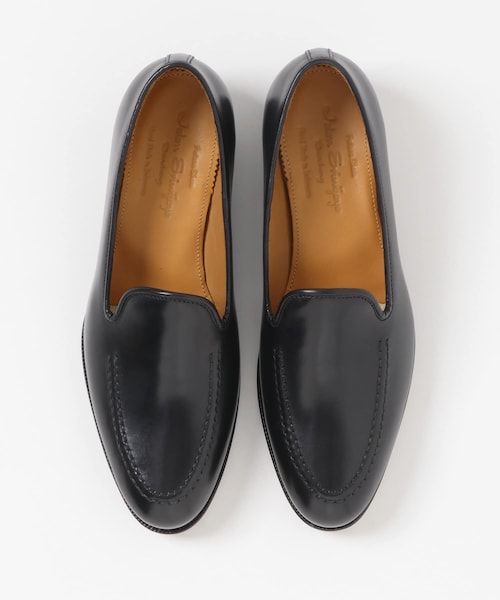 かぐれ（カグレ）の「Jalan Sriwijaya　PLAIN TOE SLIP-ON（ローファー・レディース・BLACK・4/4.5/5）」の4枚目の写真