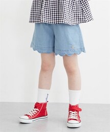 QUNTSTYLE | ハートボタンスカラップキュロット（女の子）(その他パンツ)