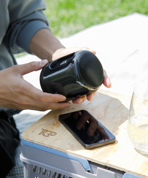 EKAL（エカル）の「TINY GARDEN PRODUCTS　プレイフルスピーカー（スピーカー・メンズ・BLACK・one）」の3枚目の写真