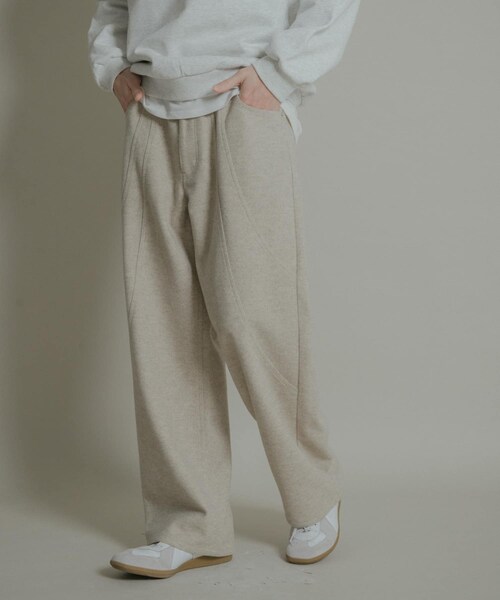 SENSE OF PLACE by URBAN RESEARCH（センスオブプレイスバイアーバンリサーチ）の「ラウンドパネル5PKメルトンパンツ（その他パンツ・メンズ・CHARCOAL/OATMEAL・M/L）」の14枚目の写真