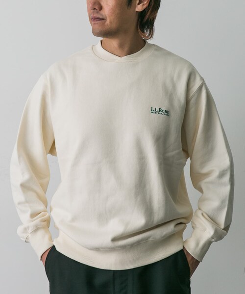 URBAN RESEARCH DOORS（アーバンリサーチドアーズ）の「L.L.Bean　Smithfield Crewneck Sweat（スウェット・メンズ・F.Green/Ecru/Birch/Navy/Purple・M/L/XL）」の12枚目の写真