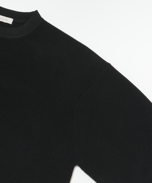 LAATO（ラート）の「ROUNDSLEEVE KNIT（ニット/セーター・レディース・モス/クリーム/インク・Free）」の11枚目の写真