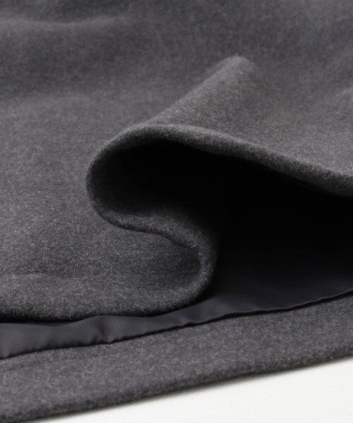 SENSE OF PLACE by URBAN RESEARCH(センスオブプレイスバイアーバンリサーチ)の「スタンドカラーロングコート(テーラードジャケット・レディース・BRN×MOC/GRAY/BLACK・S/M)」の9枚目の写真