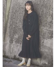 merry jenny | Wレースカラーワンピース(ワンピース)