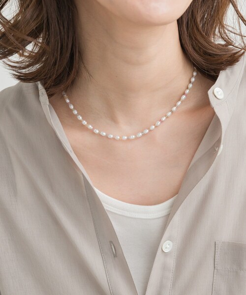 URBAN RESEARCH DOORS（アーバンリサーチドアーズ）の「淡水パールネックレス（ネックレス・レディース・PEARL・one）」の3枚目の写真