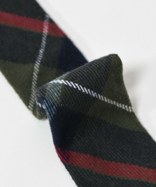ADAM ET ROPE'（アダムエロペ）の「【ENGINEERED GARMENTS】Neck Tie（ネクタイ・メンズ・グリーン・F）」の4枚目の写真