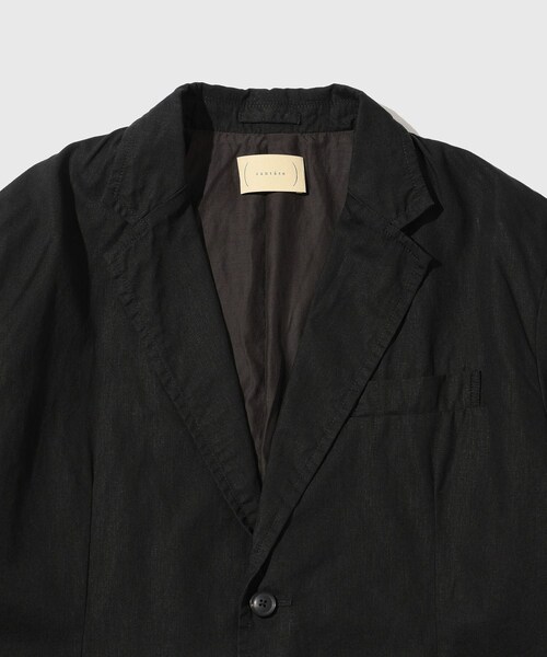 ADAM ET ROPE'（アダムエロペ）の「【cantate/カンタータ】Shade Jacket（テーラードジャケット・メンズ・ブラック・44/46/48）」の5枚目の写真