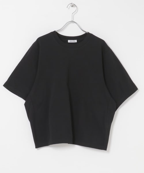 URBAN RESEARCH DOORS(アーバンリサーチドアーズ)の「FORK&SPOON ソリッドスリーブTシャツ(Tシャツ/カットソー・レディース・BLACK/TOPGRAY/BROWN/LIGHTBLUE・1)」の1枚目の写真