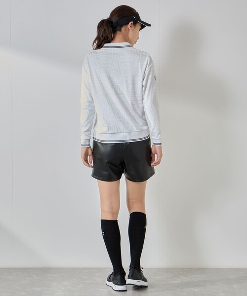 ROPE'（ロペ）の「レザーライクショートパンツ/Oggi掲載（その他パンツ・レディース・ブラック/ベージュ・L/M/S）」の21枚目の写真