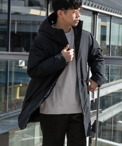 URBAN RESEARCH ROSSO(アーバンリサーチロッソ)の「『別注』+phenix WINDSTOPPER by GORE-TEX LABS ダウンコート(その他アウター・メンズ・BLACK/NAVY/BROWN・S/M/L/XL)」の8枚目の写真