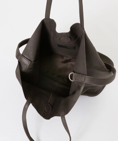 URBAN RESEARCH（アーバンリサーチ）の「Morphee　3WAY LARGE TOTE（トートバッグ・メンズ・SILVER/DARK CHOCO・FREE）」の8枚目の写真